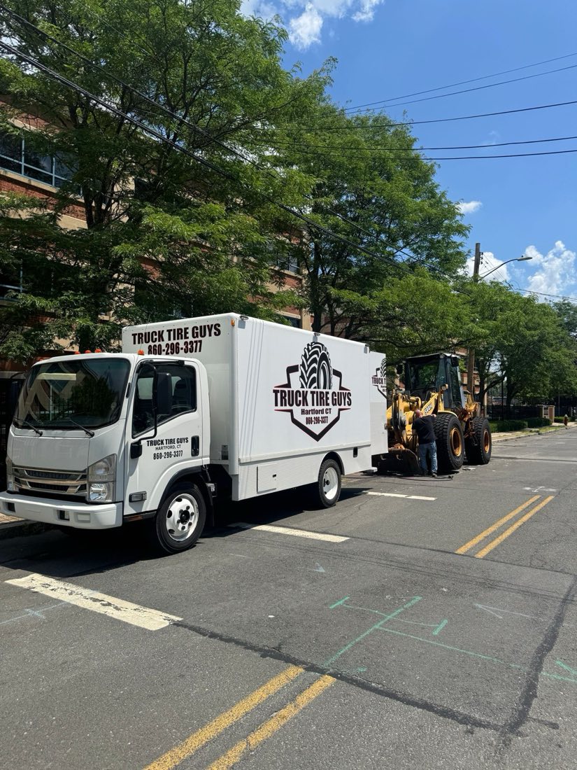 Truck Tire Guys tire service at Rondinone's Hartford location